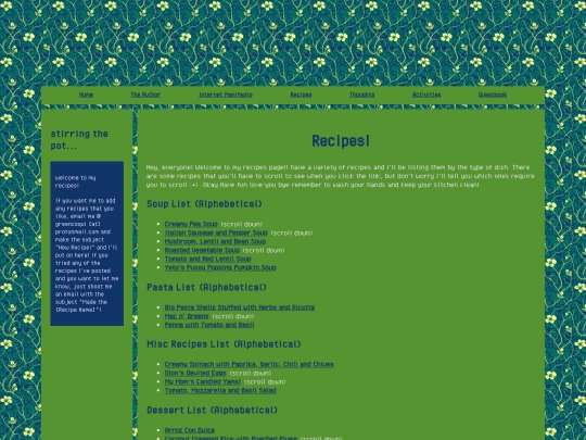 recipes/recipes screenshot