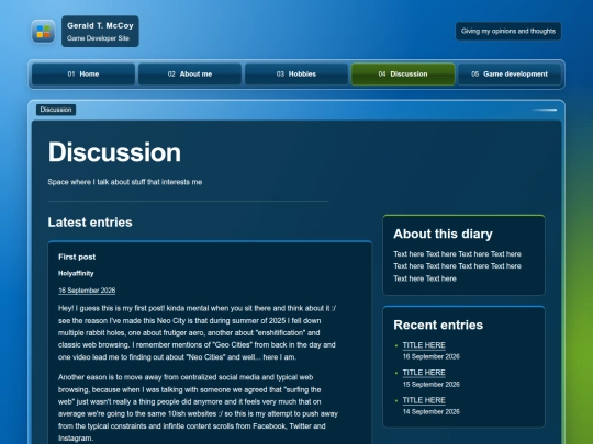 discussion screenshot