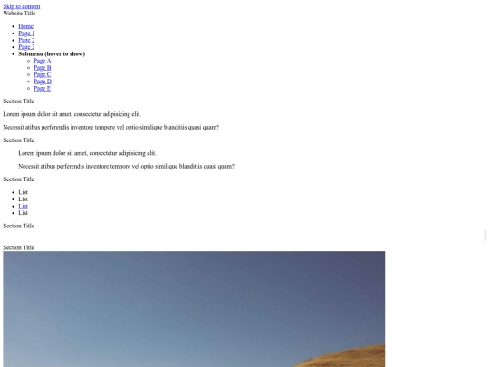 blog screenshot
