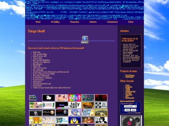 interests screenshot