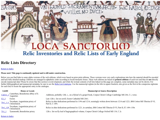 XML_relic_lists/XMLreliclists_main screenshot