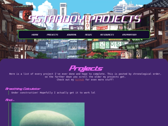Project/project screenshot