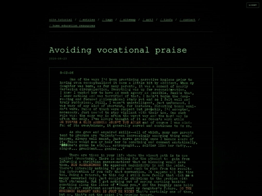 blog/avoiding-vocational-praise screenshot