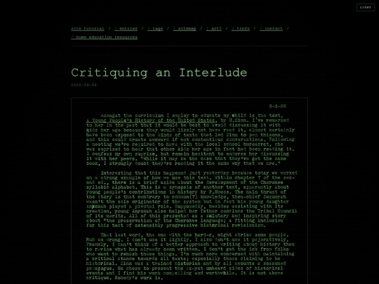 blog/critiquing-an-interlude screenshot