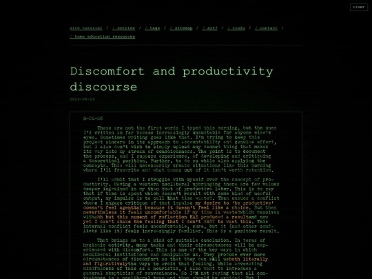 blog/discomfort-and-productivity-discourse screenshot