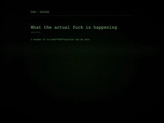 blog/srsly screenshot