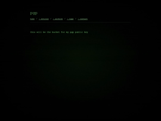 pgp screenshot