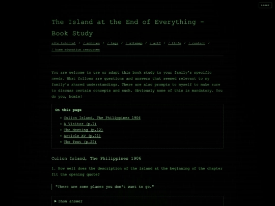 the-island-at-the-end-of-everything-book-study screenshot