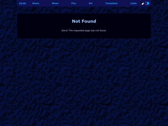 not_found screenshot