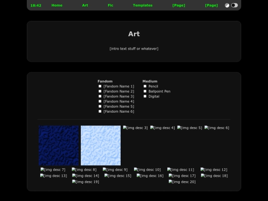 templates/template1/art-template screenshot