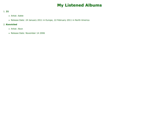 old-site/albums screenshot