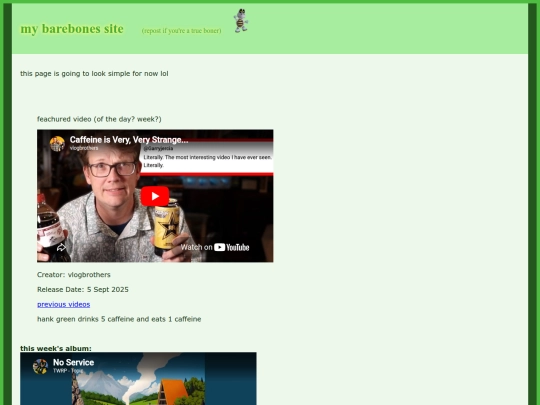 old-site screenshot