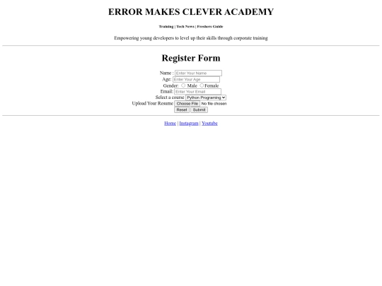 register screenshot