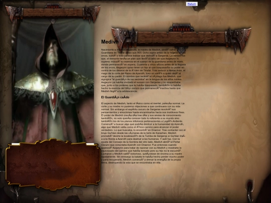 Persons/Medivh screenshot
