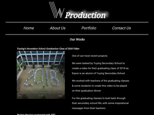 portfolio screenshot