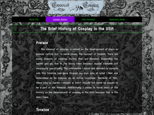 cosplay_history screenshot