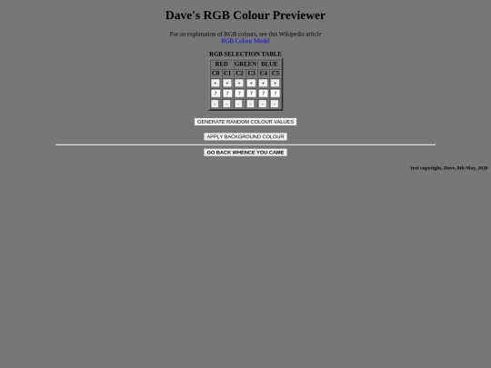 Technical/HTML/Random_BG_Colour screenshot