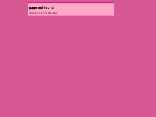 not_found screenshot