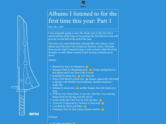 blog/2025albums screenshot