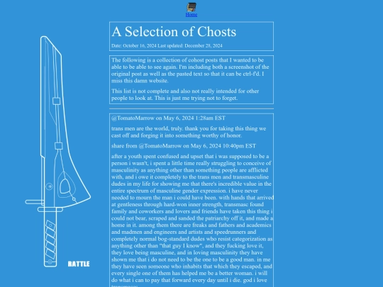 blog/chosts screenshot