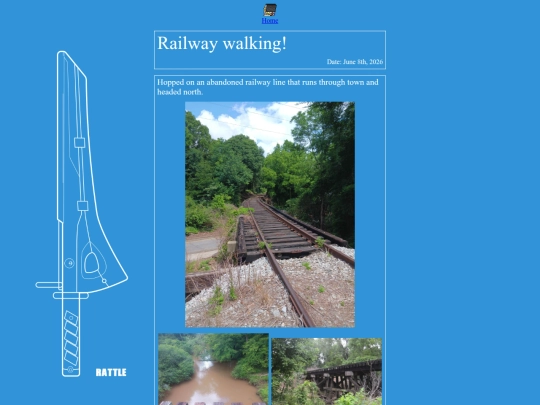 blog/railwaywalking screenshot