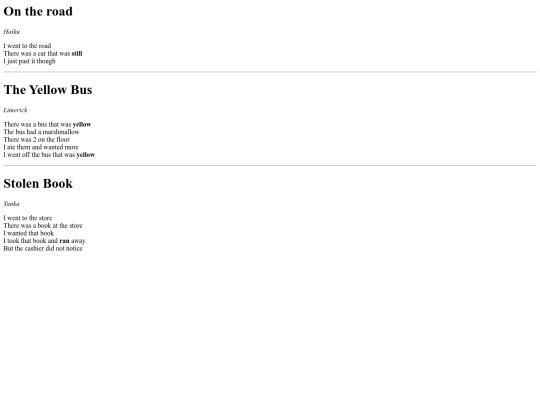 poem screenshot
