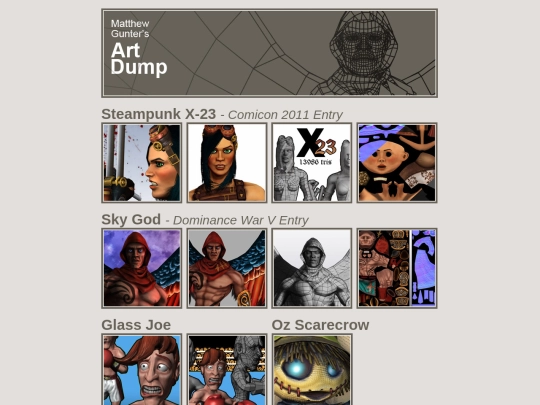 ArtDumpSite/Home screenshot