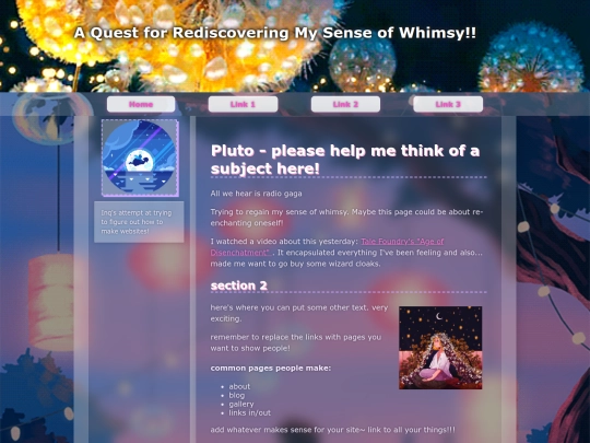 Shrines/Whimsical/whimsyTest screenshot