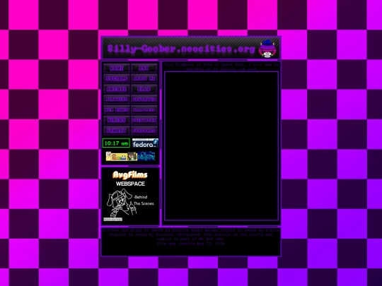 blog screenshot
