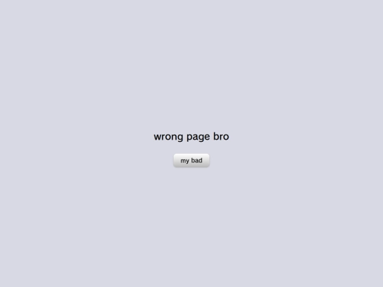 not_found screenshot