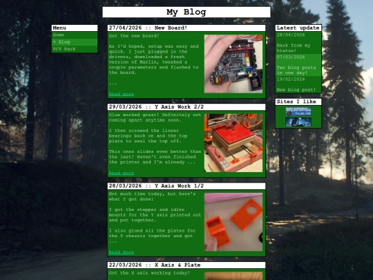 blog screenshot