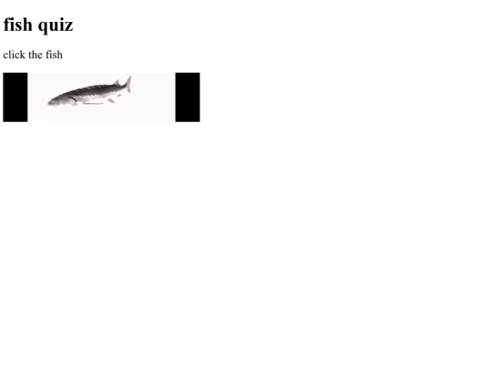 silly/fish/fish quiz screenshot