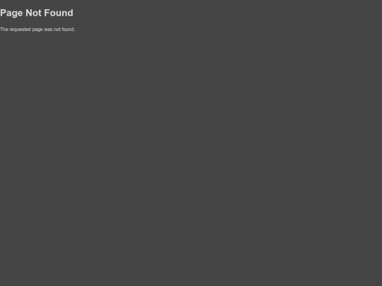 not_found screenshot