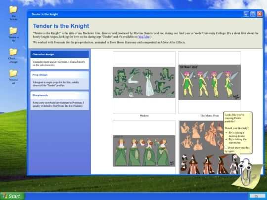 portfolio screenshot