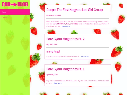 blog screenshot