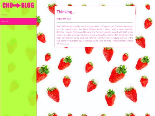 blog/archive/Thinking screenshot