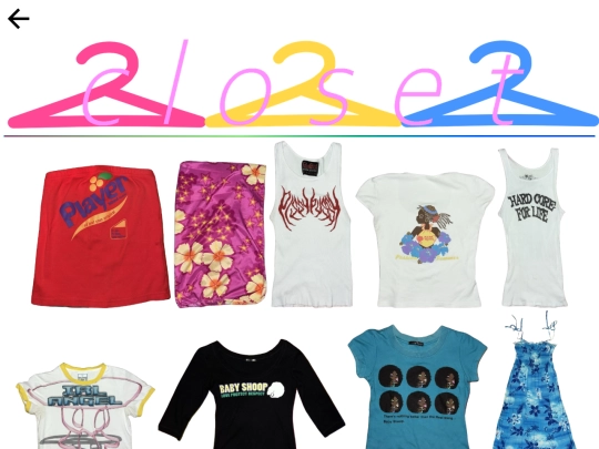 closet screenshot