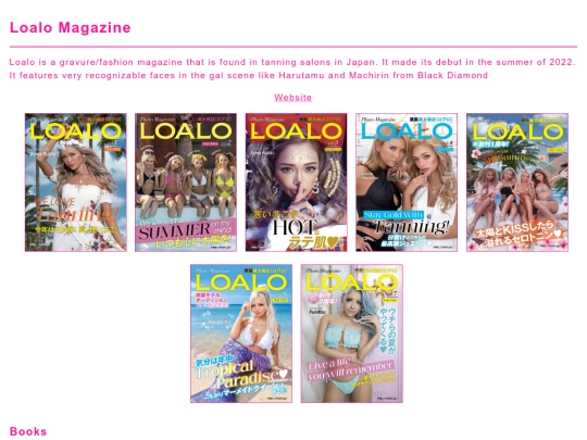 galw/magazines/loalo screenshot