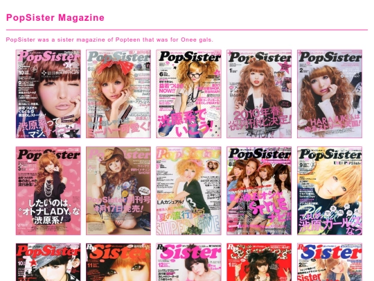 galw/magazines/popsister screenshot