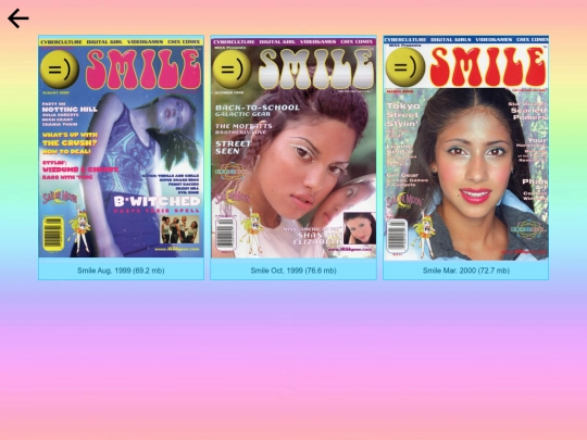 magscans/smilescans screenshot