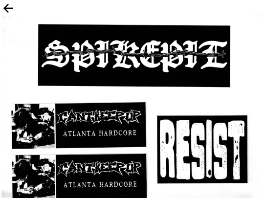 media/stickers screenshot