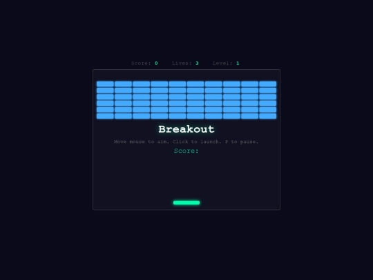 breakout screenshot