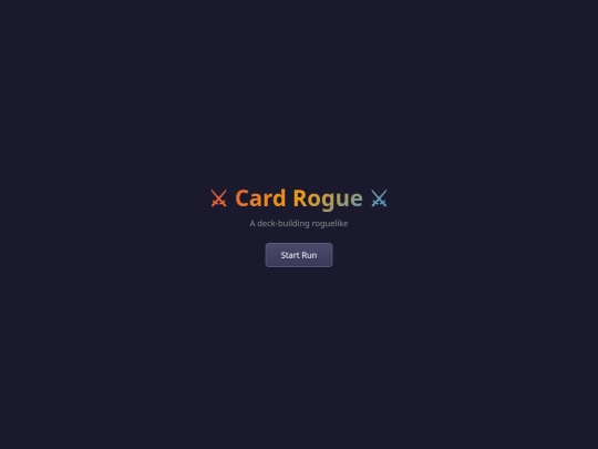 card-rogue screenshot