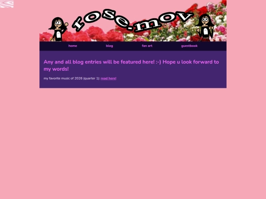 blog screenshot