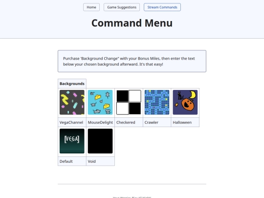 commandmenu screenshot