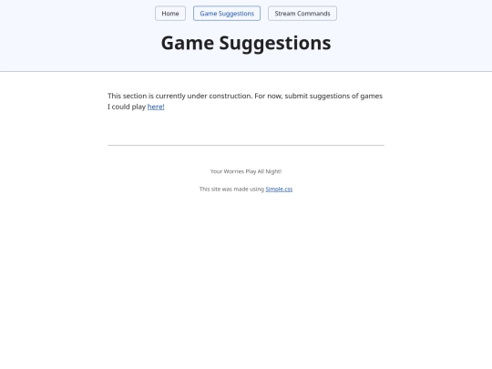 suggestionbox screenshot