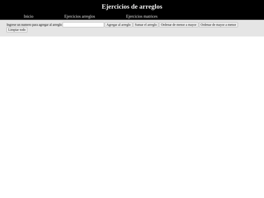Proyecto-parcial/paginas/ejerciciosArreglos screenshot