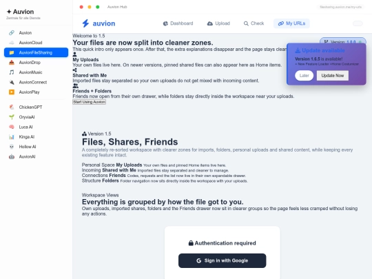 App screenshot