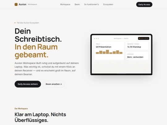 Workspace screenshot