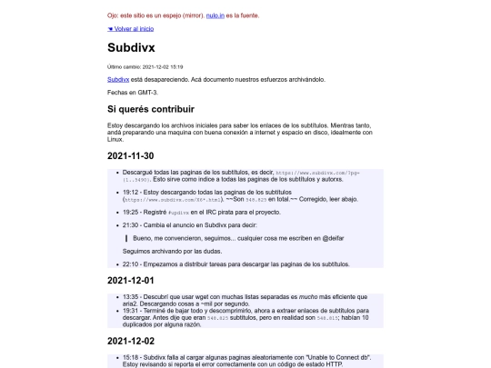 Subdivx screenshot